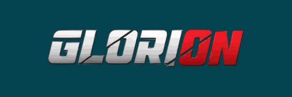 Glorion Casino Startseite mit Live-Chat und Spielkatalog